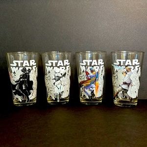 STAR WARS - Glass Tumblers - Set of 4